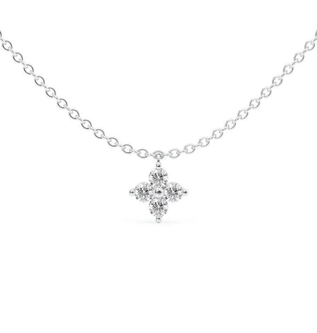 Moissanite Round Brilliant Cut Unique Pendant