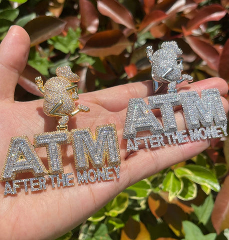 Customized Moissanite After The Money Hip Hop Pendant