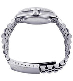 Datejust Moissanite Diamond Brown Dial Watch
