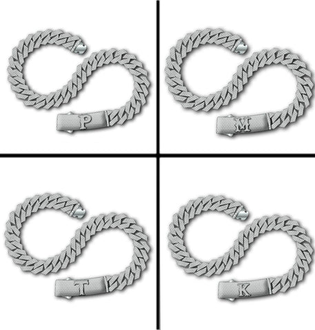 Moissanite Iced Out Cuban Chain Custom Hip Hop Chain