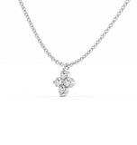 Moissanite Round Brilliant Cut Unique Pendant