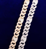 Moissanite Iced Out Figaro Hip Hop Bracelet