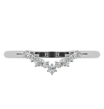 Moissanite VVS1 Round Cut Eternity Ring