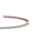 Round Cut Moissanite Diamond Tennis Bracelet