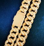 Moissanite Iced Out Cuban Link Hip Hop Chain