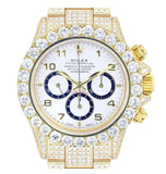 Moissanite Diamond Iced Out Daytona Luxury Watch