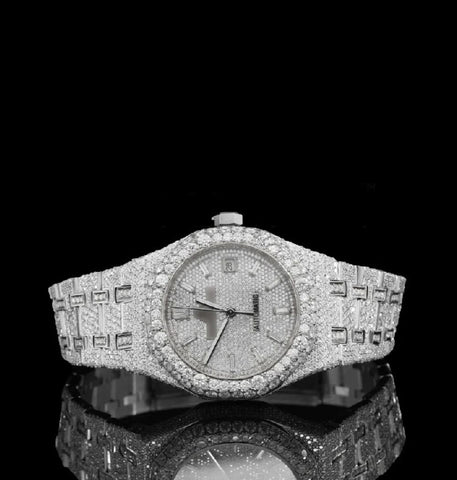 VVS1 Moissanite Iced Out Luxury Hip Hop Watch