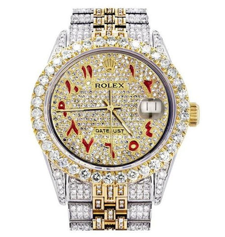 Moissanite Iced Out Datejust Hip Hop Watch