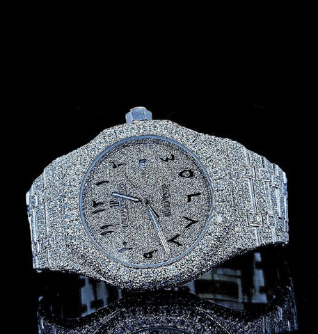 Moissanite Diamond Classic & Stylish Hip Hop Watch