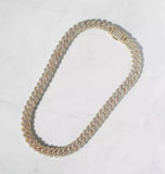 VVS1 Moissanite Iced Out Cuban Link Hip Hop Chain