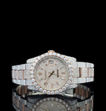 Moissanite Diamond Iced Out Hip Hop Datejust Watch