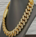 Moissanite Diamond Iced Out Cuban Link Chain For Him