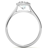 Bezel Set Oval Cut Moissanite Solitaire Ring