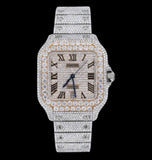 Iced Out Moissanite Diamond Watches