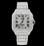 Moissanite Iced Out Automatic Movement Watch