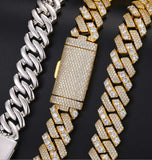 Moissanite Iced Out Celebrity Style Hip Hop Chain