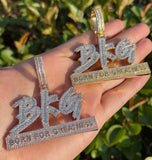 Born for Greatness Moissanite Hip Hop Pendant For Him