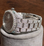Baguette Stick Moissanite Diamond Iced Out Watch