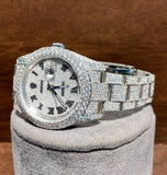 Iced Out Moissanite Luxury Hip Hop Watch For Him