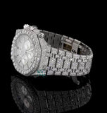 Chronograph Iced Out Moissanite Hip Hop Watch