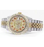 Moissanite Iced Out Datejust Hip Hop Watch