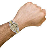 Iced Out Moissanite Wrist Watch Gift For Him