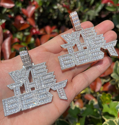 Premium WE THE BEST Iced Out Moissanite Pendant