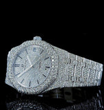 Iced Out Moissanite Diamond Stylish Automatic Watch For Men's