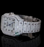 Fashionable Moissanite Diamond Luxury Wrist Watch