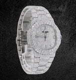 Moissanite Diamond Iced Out Automatic Movement Watch