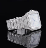 Fully Iced Out Luxury And Stylish Moissanite Diamond Men's Watch