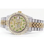 Iced Out Moissanite Diamond Stylish Wrist Watch For Him