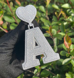 VVS1 Moissanite Iced Out Personalized Letter Hip Hop Pendant