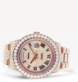 Daydate Iced Out Moissanite Diamond Luxury Wrist Watch