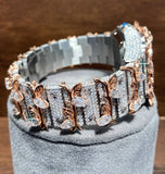 Iced Out Moissanite Vintage Style Luxury Watch