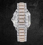 Iced Out Moissanite Diamond Unique Wrist Watch