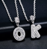 Customized Iced Out Baguette Cut Moissanite Pendant