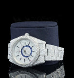 Moissanite Diamond  Automatic Movement Luxury Wrist Watch