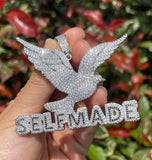 Iced Out Hip Hop SELF MADE Moissanite Style Pendant