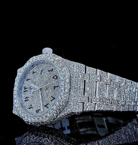 Moissanite Diamond Classic & Stylish Hip Hop Watch