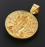 VVS1 Moissanite Iced Out Praying Hand Hip Hop Pendant