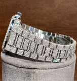 Iced Out Moissanite Automatic Movement Watch