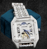 Iced Out Moissanite Unique Luxury Wrist Watch For Women