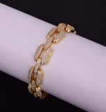 Moissanite Iced Out Rapper Style Hip Hop Bracelet