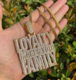 Colorless Moissanite Iced Out Personalized Hip Hop Pendant