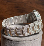 Baguette Stick Moissanite Diamond Iced Out Watch