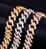 Iced Out Moissanite Rapper Style Hip Hop Bracelet
