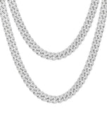 Iced Out Moissanite Cuban Link Hip Hop Chain For Men's