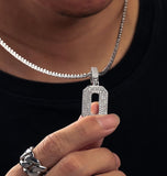 Moissanite Iced Out Custom Number Luxury Pendant