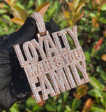 Colorless Moissanite Iced Out Personalized Hip Hop Pendant